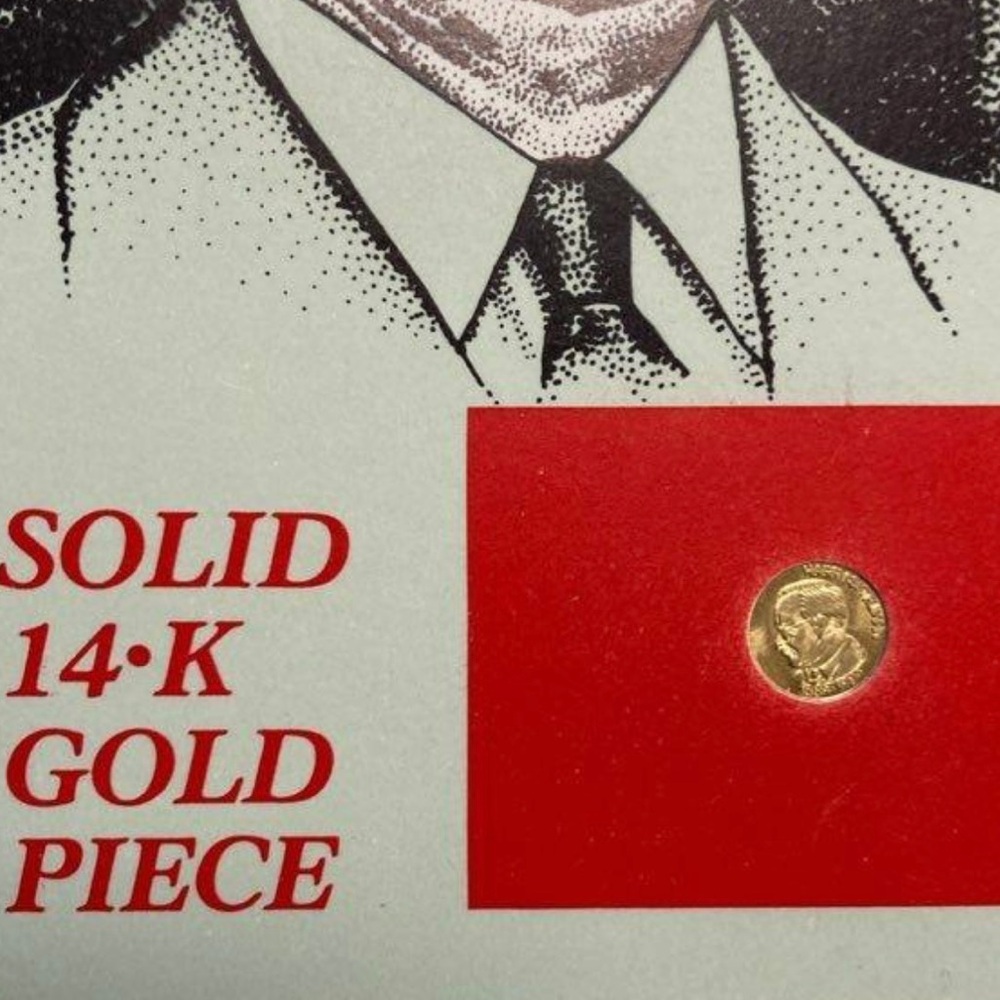 Harry S. Truman 14K Gold Piece 100th Birthday Commemorative - Picture 3 of 5